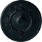 Ekena Millwork Flower Ceiling Medallion (Fits Canopies up to 3 7/8"), Hand-Painted Night Shade, 27"OD x 1 1/8"P CM27FLNSF - alternate 1